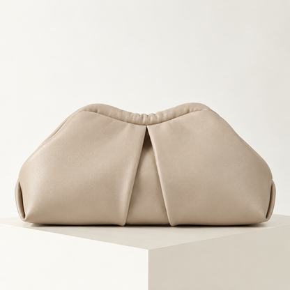 Sac à Main Drapé avec Bandoulière Chaîne